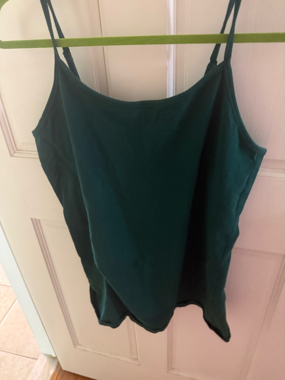 torrid Deep Green Spaghetti Strap Cami